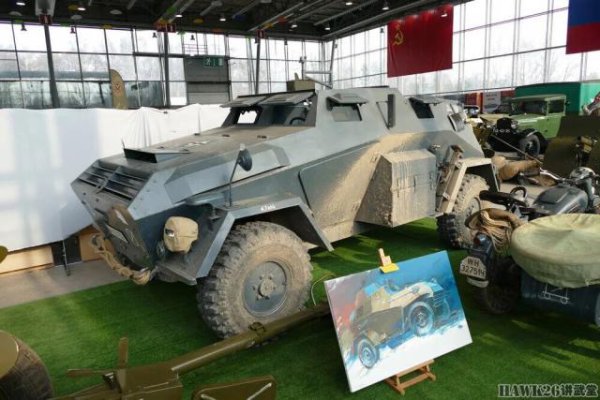 长红配资 图说：纳粹德国Sd.Kfz.247 Ausf.B装甲车复制品 完美还原历史细节